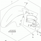 GSX1300R A Front fender (gsx1300ral6 e33)