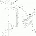 AN650,Z Радиатор и Патрубки