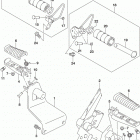 VZ1500 Подножки