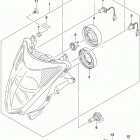 GSX1300R A Headlamp (gsx1300ral6 e33)