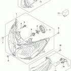 UH200 A Front combination lamp