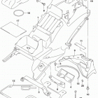 GSX1300R A Rear fender (gsx1300ral6 e28)