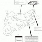 GSX1300R A Label (gsx1300ral6 e33)