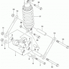 GSX1300R A Rear cushion lever (gsx1300ral6 e33)