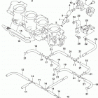 GSX1300R A Throttle body hose  /  joint (gsx1300ral6 e33)