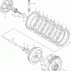 DR Z125,L Сцепление