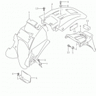 DR650SE Задний бампер