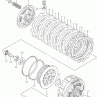 DR Z400SM Сцепление