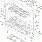GSX1300R A Cylinder head (gsx1300ral5 e28)