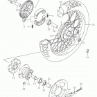 TU250X Переднее колесо