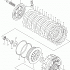 DR Z400S Сцепление