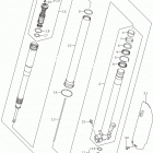 RM Z250 Lh front fork damper