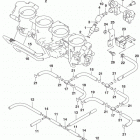 GSX1300R A Throttle body hose  /  joint (gsx1300ral5 e33)