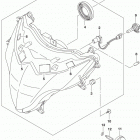 GSX R1000 Headlamp (gsx-r1000l5 e03)