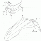 DR200S Headlamp cover