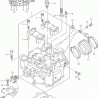 DR Z400S Головка цилиндров
