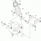GSX S750 Втулки заднего рычага