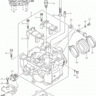 DR Z400SM Головка цилиндров