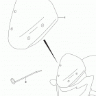 GSX S750 Optional (meter visor set)