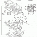GSX S750 Картер двигателя