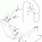 VL800,B,T Radiator hose (vl800l5 e33)