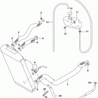 VL800,B,T Radiator hose (vl800l5 e03)