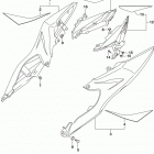 GSX R1000 Frame cover (ysf)