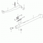 DR650SE Подножка
