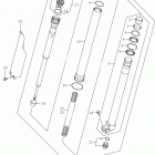 RM Z250 Rh front fork damper