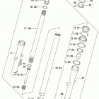 VL800,B,T Front fork damper (vl800tl5 e03)
