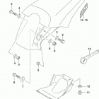 RM85 Rear fender (rm85l5 p28)