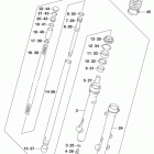 DR200S Передняя вилка