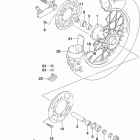 RM85 Rear wheel (rm85l5 p28)