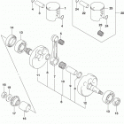 RM85 Коленвал