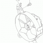 DR Z400S Вентилятор радиатора