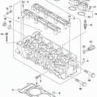 GSX S750 Головка цилиндров