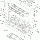 GSX1300R A Cylinder head (gsx1300ral5 e33)