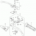 GSX S750 Рулевые переключатели