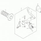 DR Z400S Lh handle lever