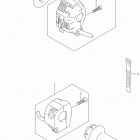 DR Z400S Рулевые переключатели