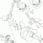 VL800,B,T Коленвал