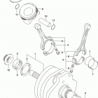 VZ1500 Коленвал