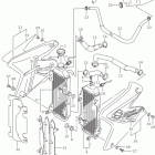DR Z400S Радиатор