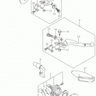DR Z125,L Handle lever (dr-z125l5 e33)