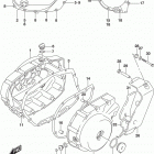 VL800,B,T Crankcase cover (vl800l5 e03)