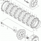 RM Z450 Сцепление