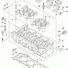 GSX R600 Головка цилиндров