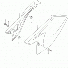 DR Z125,L Обтекатель рамы