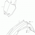 RM Z250 Переднее крыло