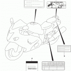 GSX1300R A Label (gsx1300ral5 e33)